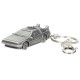 Back to the Future Delorean 3D metal keychain