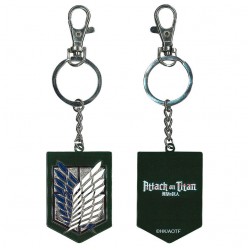 Attack On Titan logo keychain