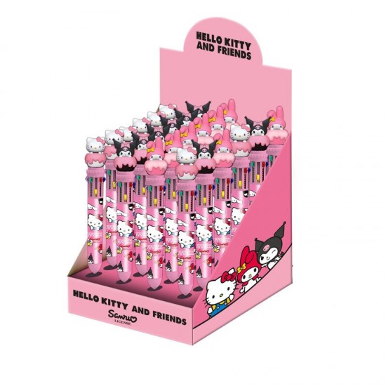 Hello Kitty assorted 10 colour pen 24 Τεμ.