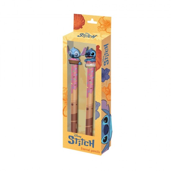 Disney Stitch pack 2 pencils