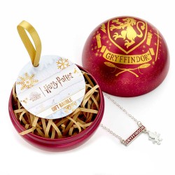 Harry Potter Gryffindor Necklace + Christmas ball
