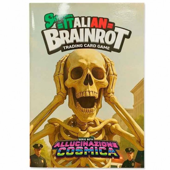 Italian Brainrot Series 2 Allucinacion Cosmica Album + Pack of 7 collectible cards 30 Τεμ.