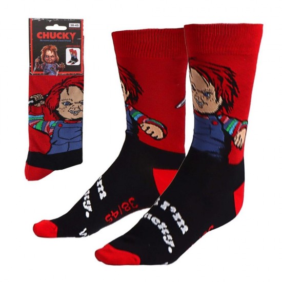 Chucky adult socks 6 Τεμ.