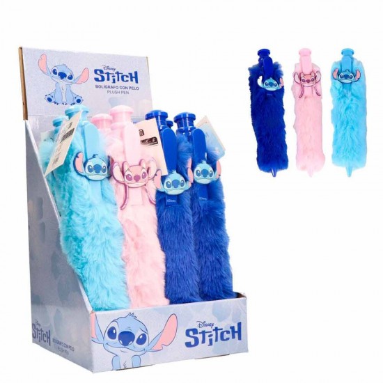 Disney Stitch assorted plush pen 12 Τεμ.