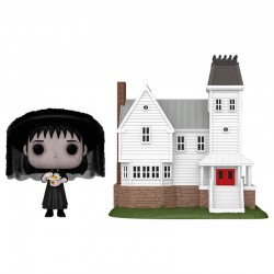 POP figure Town Beetlejuice Lydia Deetz with Maitland House