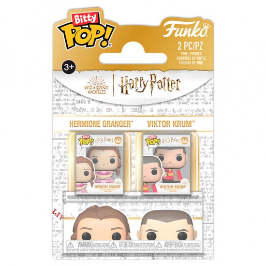 Bitty POP! pack 2 Sanrio Harry Potter Hermione & Krum 12 Τεμ.