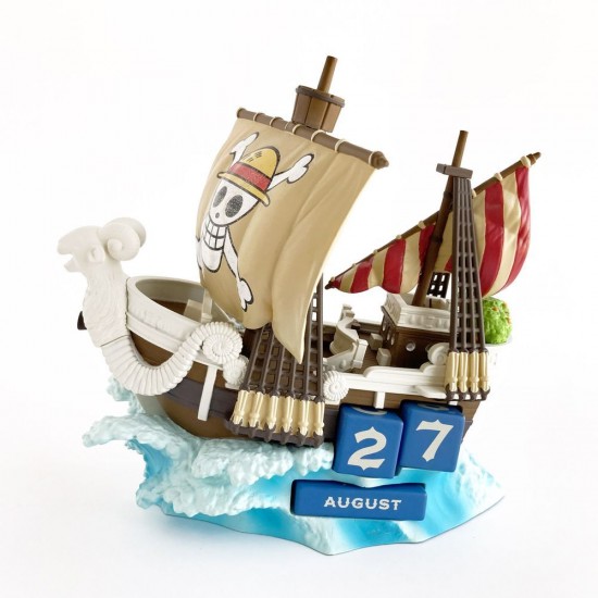 One Piece Going Merry 3D perpetual calendar