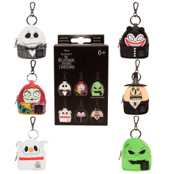 Loungefly Disney The Nightmare Before Christmas mini backpack keychain mystery box 15 Τεμ.