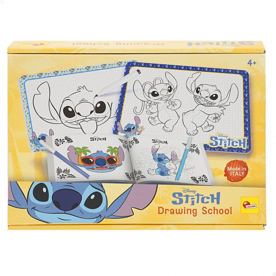 Disney Stitch drawing school 12 Τεμ.