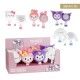 Hello Kitty and Friends assorted hair brush 12 Τεμ.