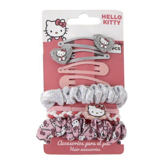 Hello Kitty Hair accessories set 8 Τεμ.