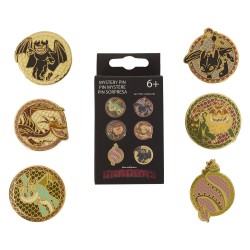 Loungefly Blind Box Enamel Pin How to Train Your Dragon assorted 12 Τεμ.