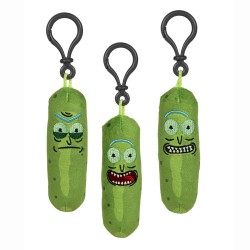 Rick & Morty Pickle assorted plush keychain 10cm 24 Τεμ.