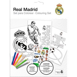 Real Madrid Sticker Colouring set 24 Τεμ.