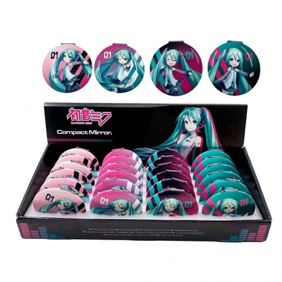 Hatsune Miku assorted pocket mirror 24 Τεμ.