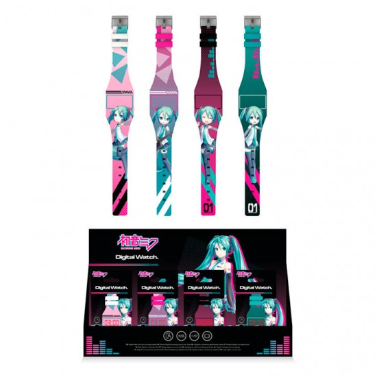 Hatsune Miku assorted Digital watch 16 Τεμ.