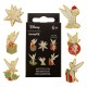 Loungefly Disney Peter Pan Tinker Bell Holiday Mystery Blind Box Enamel Pin assorted 12 Τεμ.