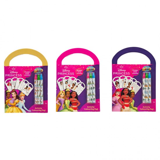 Disney Princess assorted Activity and colouring set 12 Τεμ.