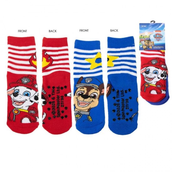 Paw Patrol assorted anti-slip socks 12 Τεμ.