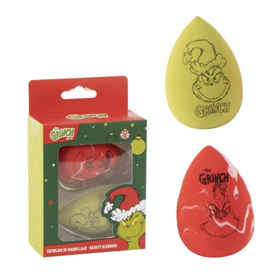 The Grinch Set 2 make-up sponges 4 Τεμ.