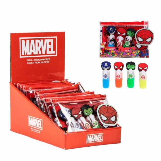 Marvel Avengers set 4 underliners 12 Τεμ.