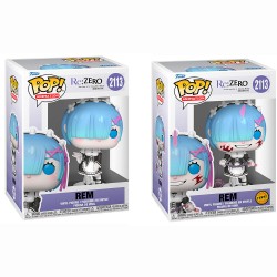 POP figure Re:Zero Starting Life in Another World Rem 5 + 1 Chase 6 Τεμ.