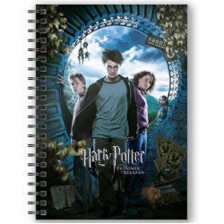 Harry Potter and the Prisioner of Azkaban A5 3D notebook 3 Τεμ.