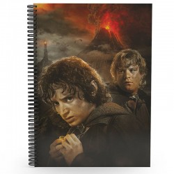 The Lord of the Rings Frodo and Sam 3D notebook 3 Τεμ.