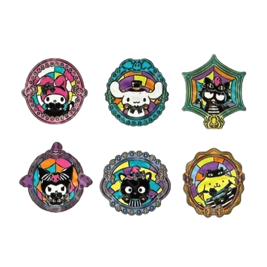 Loungefly Hello Kitty and Friends Halloween Mystery Blind Box Enamel Pin assorted 12 Τεμ.
