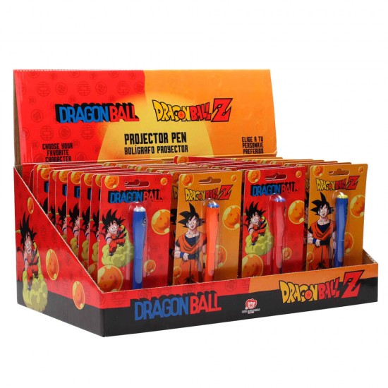 Dragon Ball Z assorted pen with light 36 Τεμ.