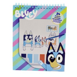 Bluey Watercolour colouring book 24 Τεμ.