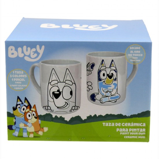 Bluey Mug for painting 6 Τεμ.