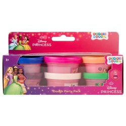 Disney Princess pack 6 mini pots of modelling clay 6 Τεμ.