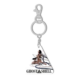 Ghost in the Shell Resting Motoko metal keychain