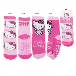 Hello Kitty assorted anti-slip socks 12 Τεμ.