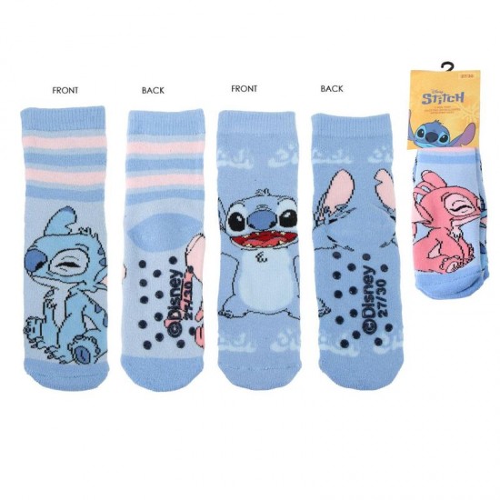Disney Stitch assorted anti-slip socks 12 Τεμ.