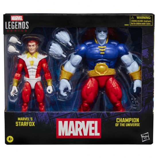 Marvel Legends Series Starfox & Champion of the Universe pack 2 figures 15cm
