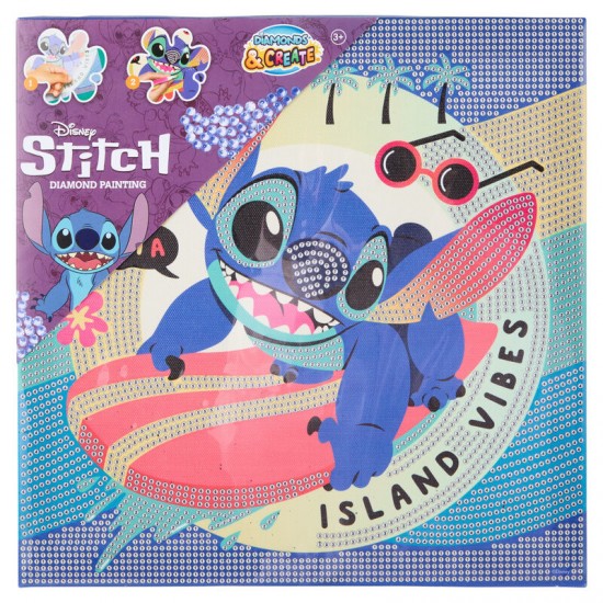 Disney Stitch diamond painting 6 Τεμ.