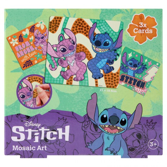 Disney Stitch EVA foam mosaic 6 Τεμ.