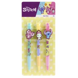 Disney Stitch pack 3 gel pens 12 Τεμ.
