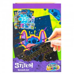 Disney Stitch scratching set 12 Τεμ.