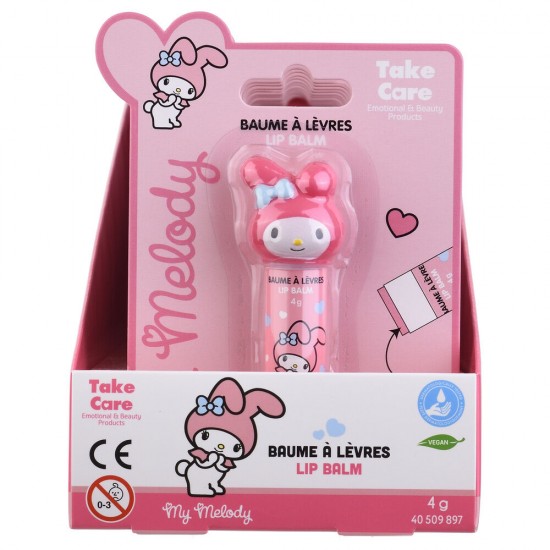 Hello Kitty My Melody Protective lip balm 12 Τεμ.