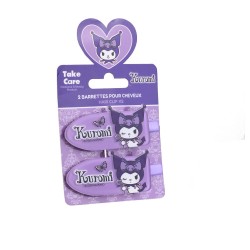 Hello Kitty Kuromi pack 2 hair clips 12 Τεμ.