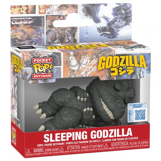 Pocket POP Keychain Godzilla Sleeping Godzilla Exclusive