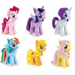 Peluche Mi pequeño Pony soft 25cm surtido 12 Τεμ.
