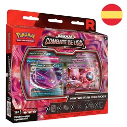 Latin American Pokemon Rockets Mewtwo Ex League Battle Deck Blister of collectible cards