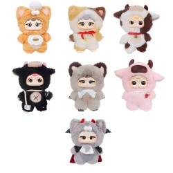 Niinoo assorted Blind Box Surprise doll keychain 17cm 6 Τεμ.