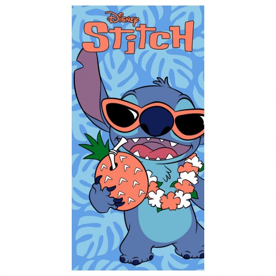 Disney Stitch microfibre beach towel