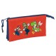 Super Mario Bros Mamma Mia triple pencil case