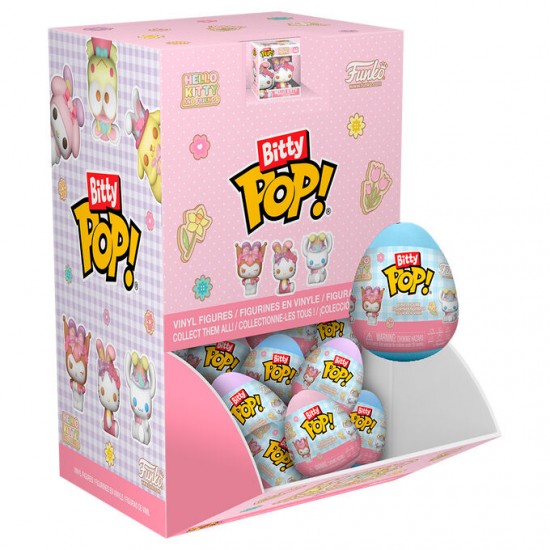 Assorted Bitty POP Mystery Eggs figure Hello Kitty 24 Τεμ.
